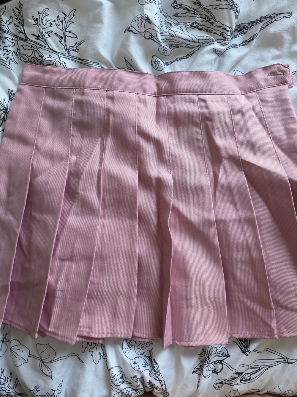 J.ING Pink Pleated Mini Skirt
